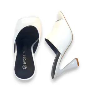 Patent Leather Mules