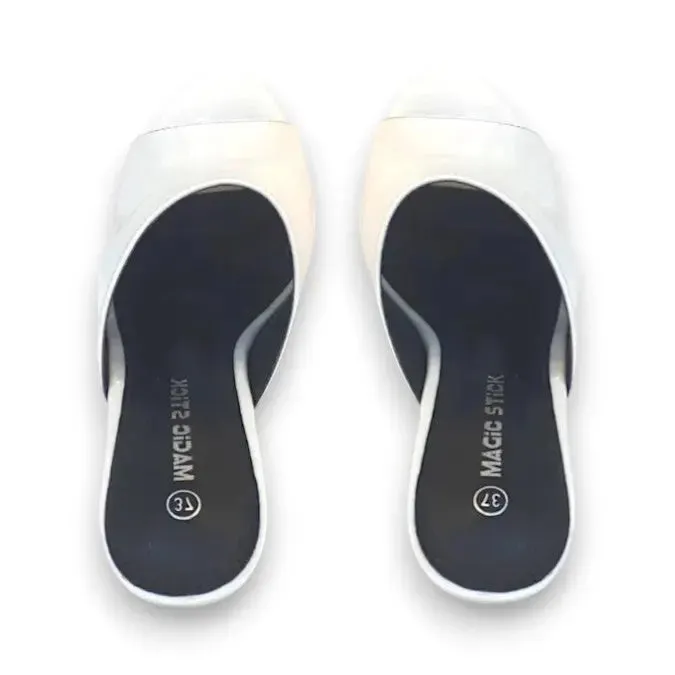 Patent Leather Mules