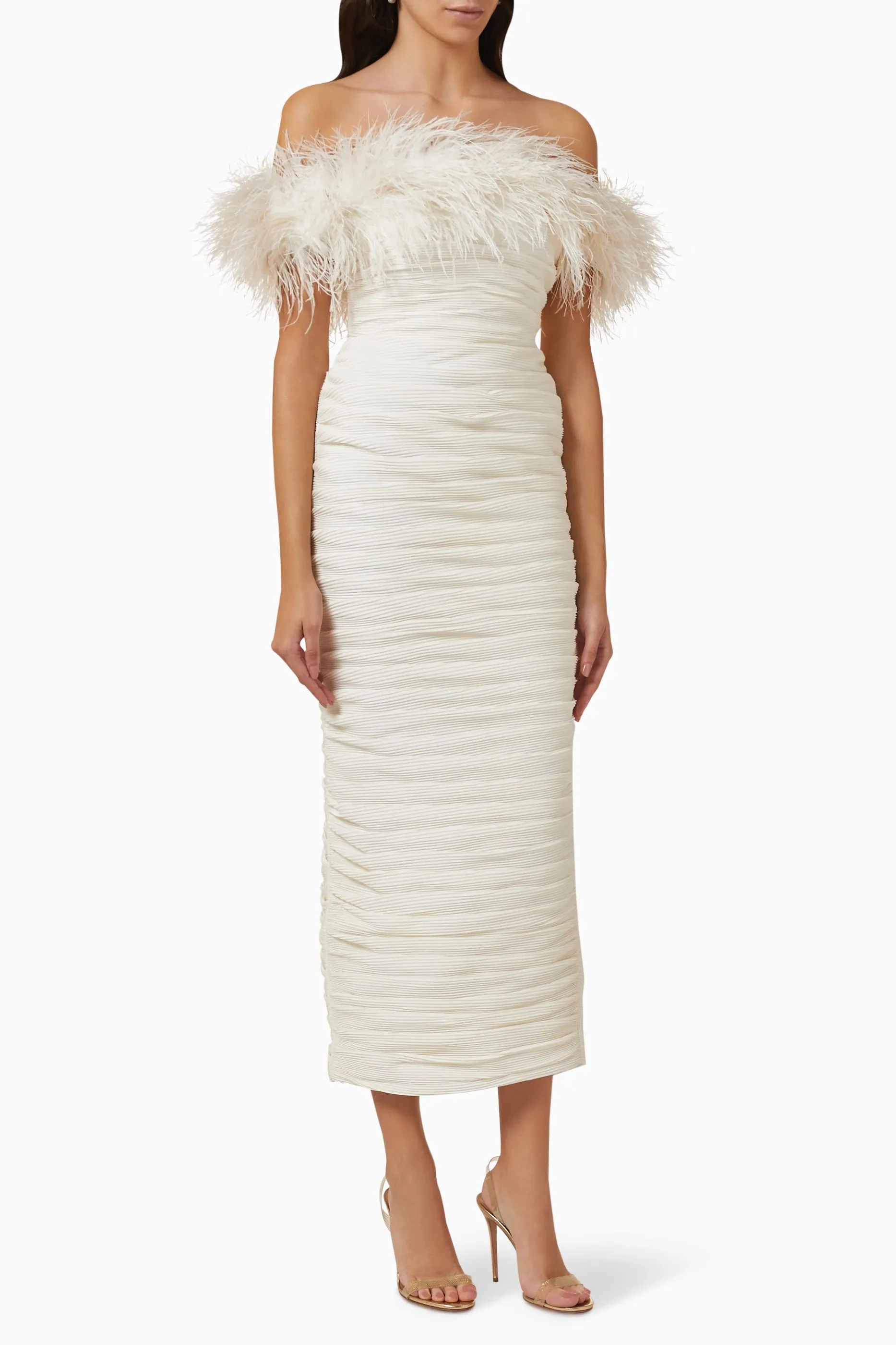 Rachel Gilbert Zion Gown White (For Hire)