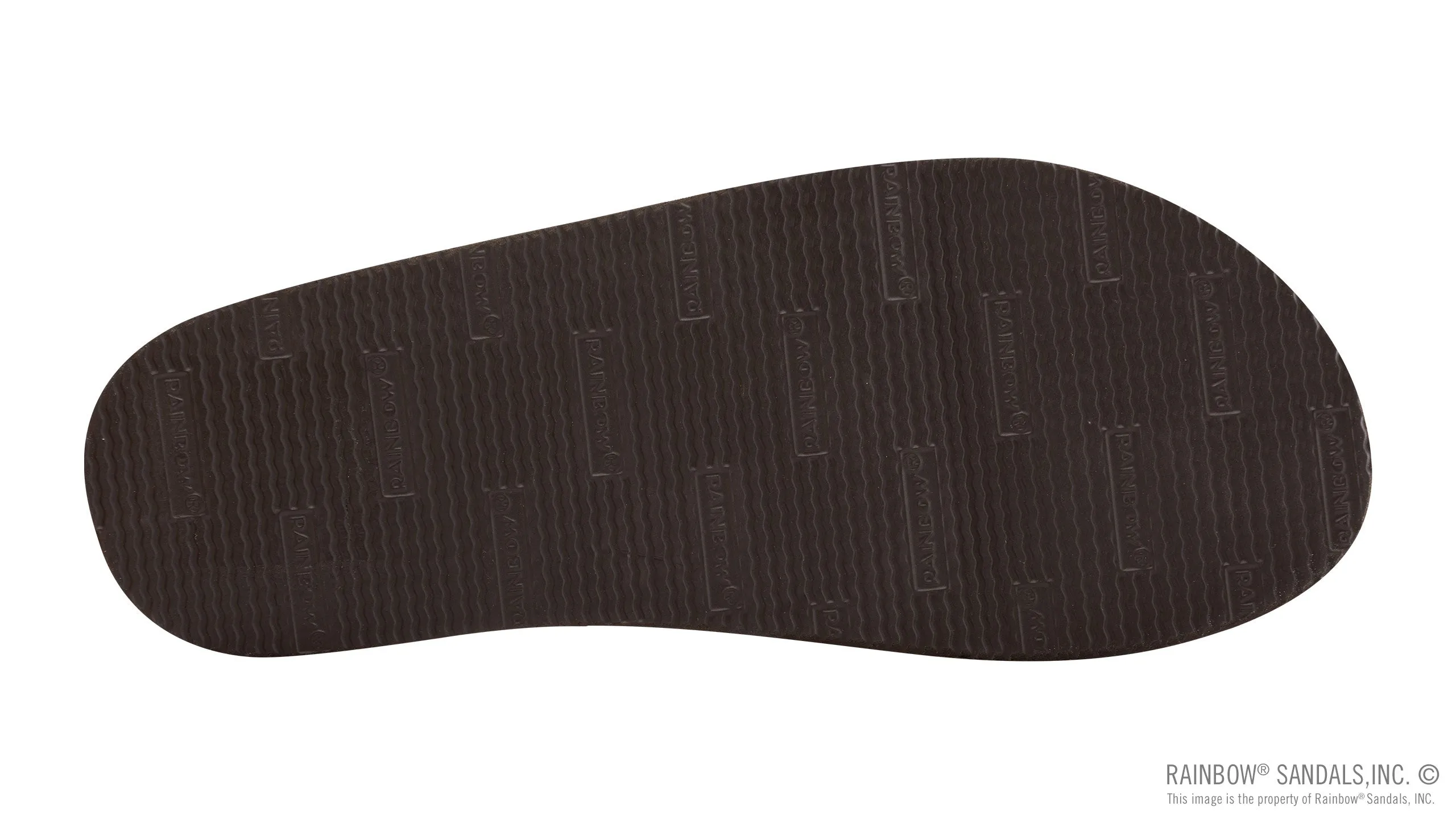 Rainbow Sandals Premier Leather Single Layer Arch Cross Strap Flat Stitch (Womens) - Sierra Brown
