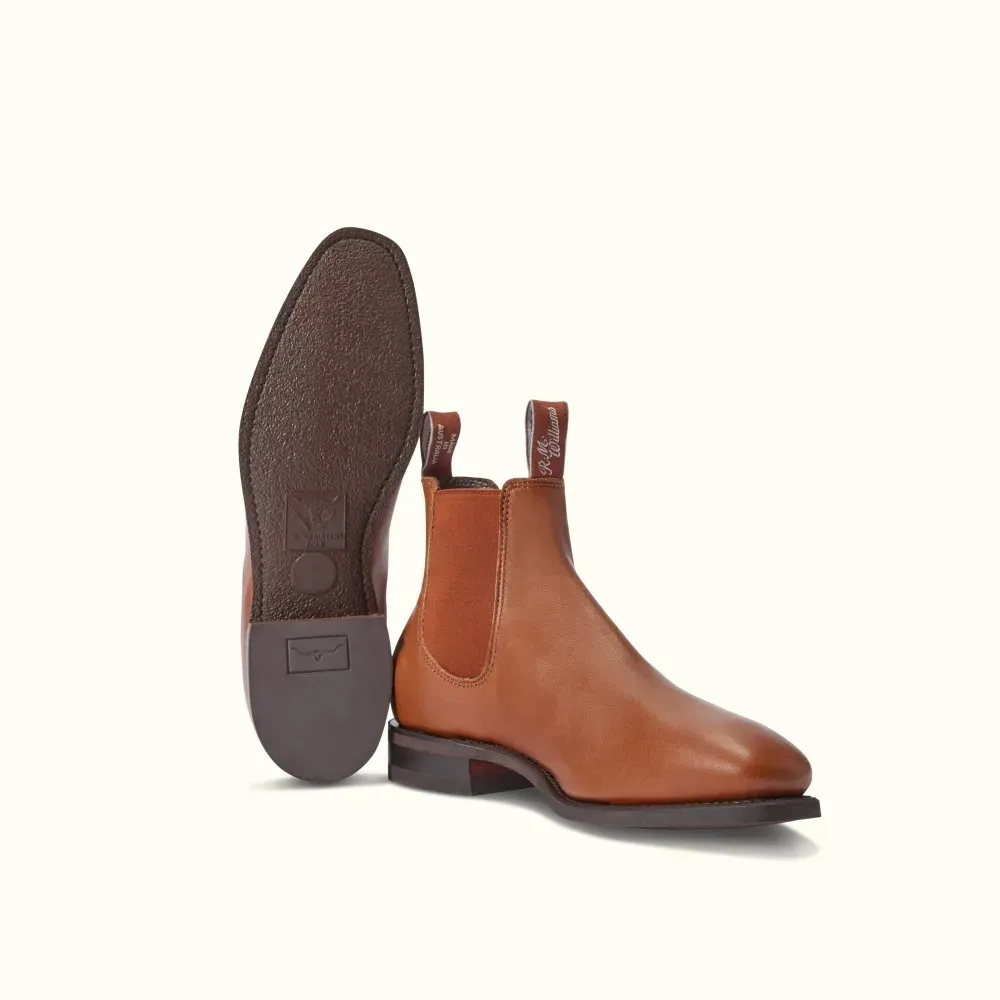 R.M. WILLIAMS Comfort Craftsman Boots SADDLE (*In-Store Only)