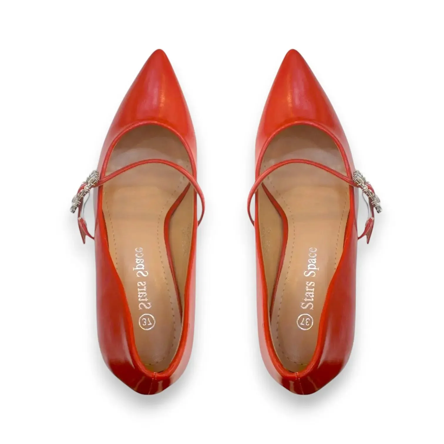 Star Space Pointed Toe Pump