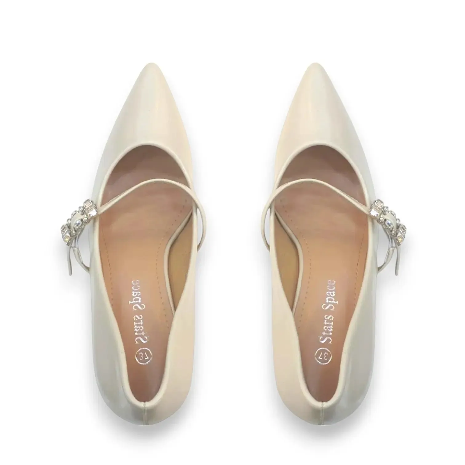 Star Space Pointed Toe Pump