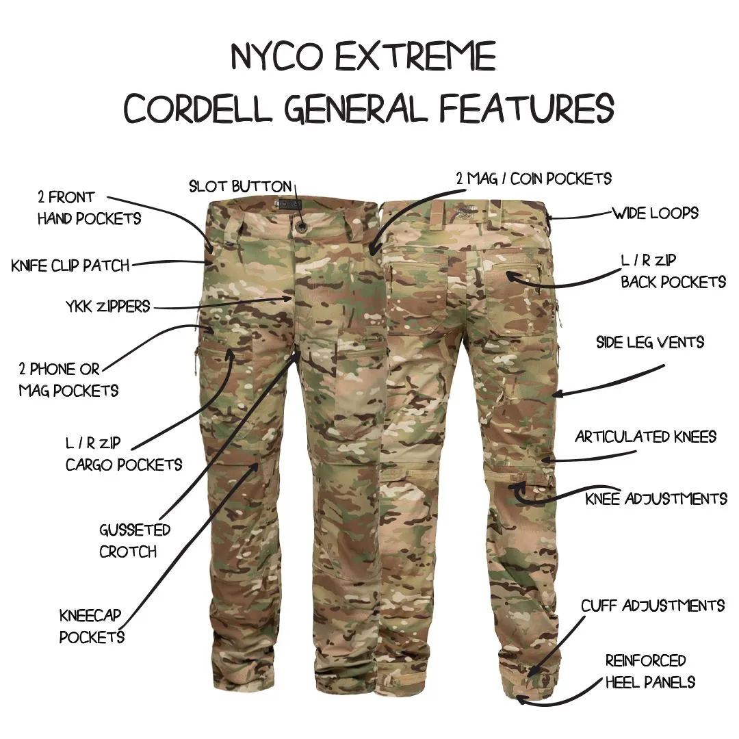 TD Cordell Combat Pants - MULTICAM® NYCO Extreme
