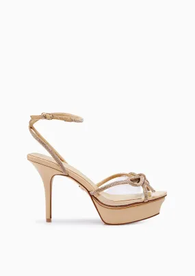 Tencer Infinite Platform Heels - Beige
