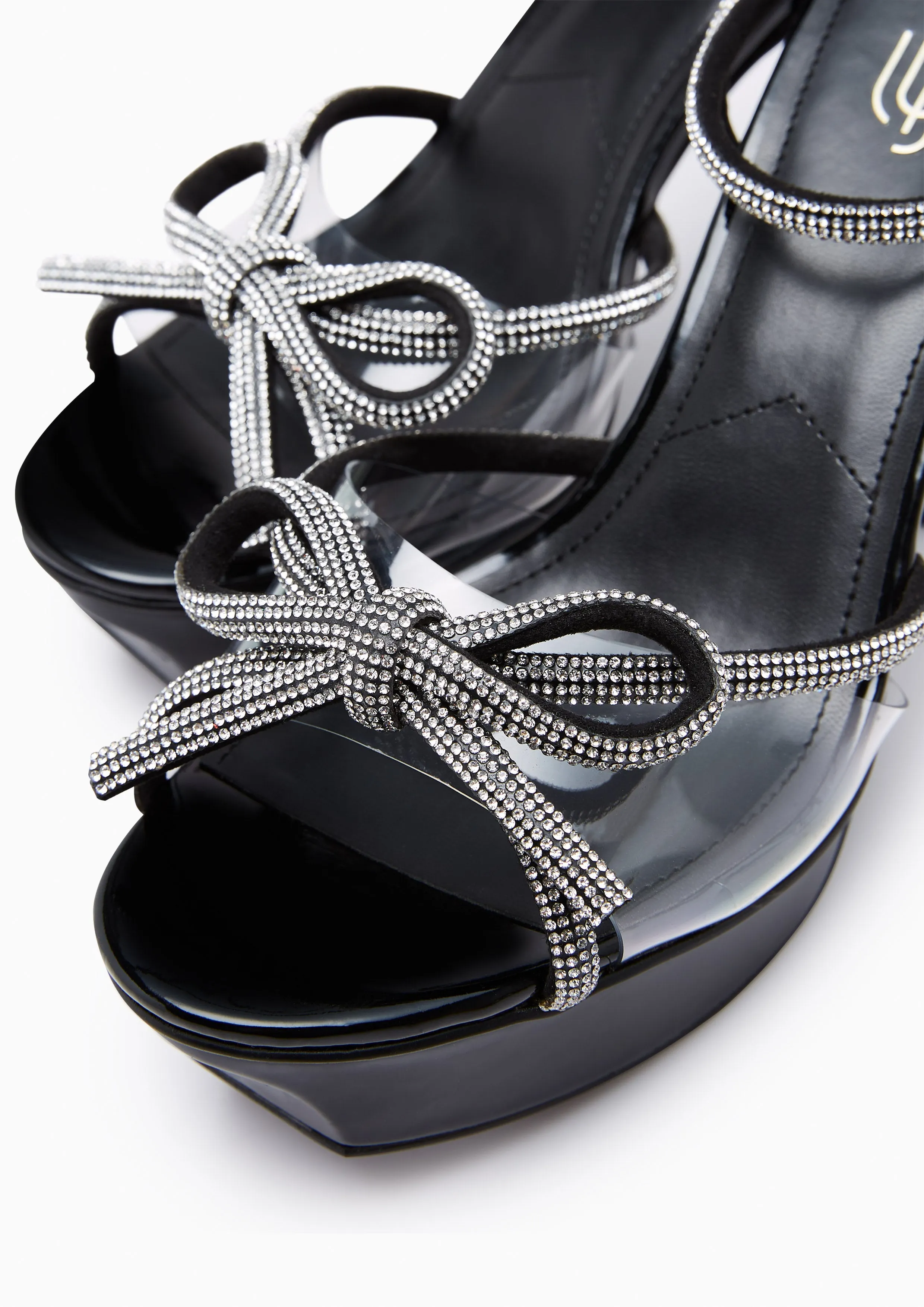 Tencer Infinite Platform Heels - Black