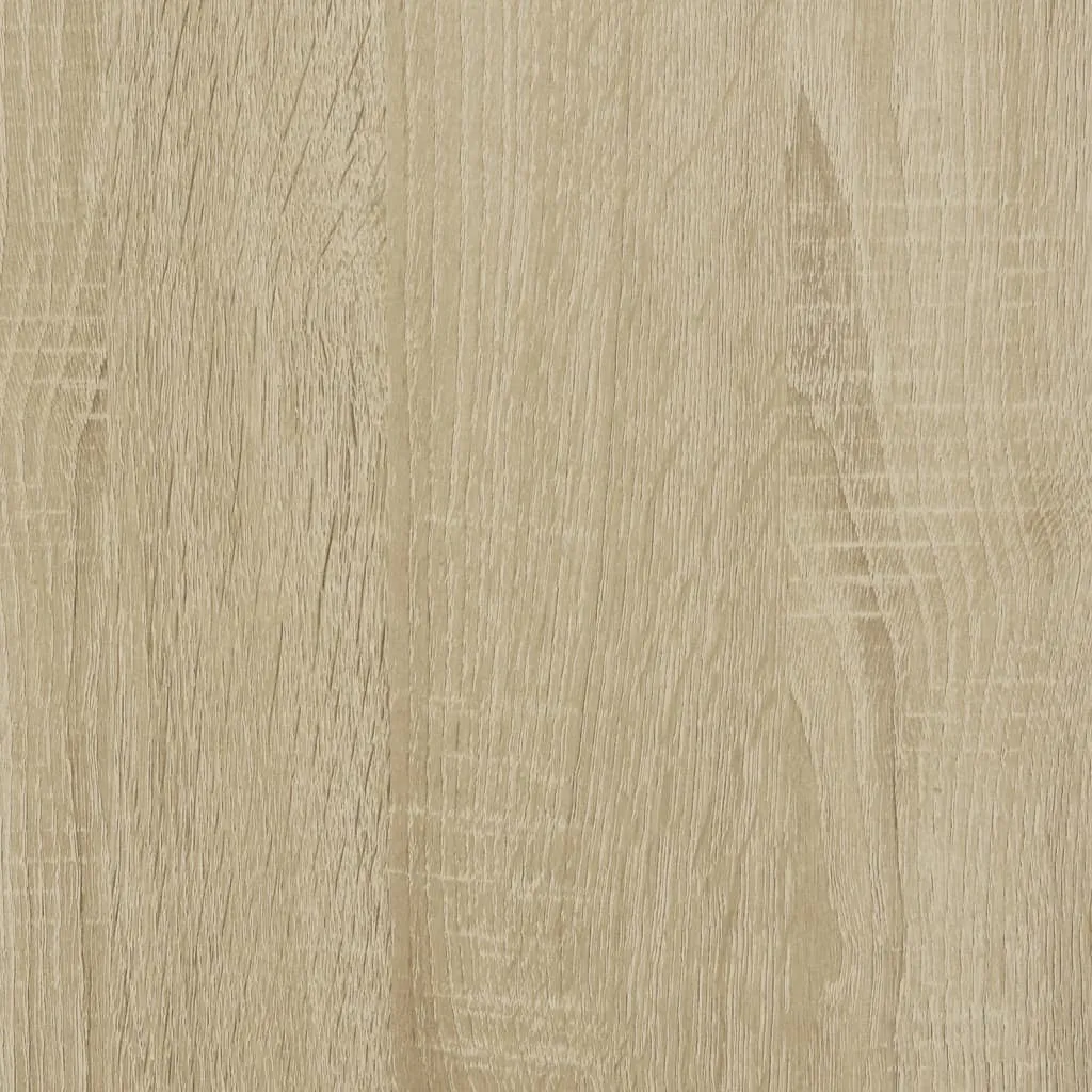 vidaXL Monitor Stand Sonoma Oak 100x27x20 cm Engineered Wood