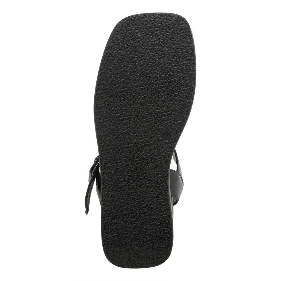 Women's Spring Step | Sweetjane Quarter Strap Sandals by Azura | Black