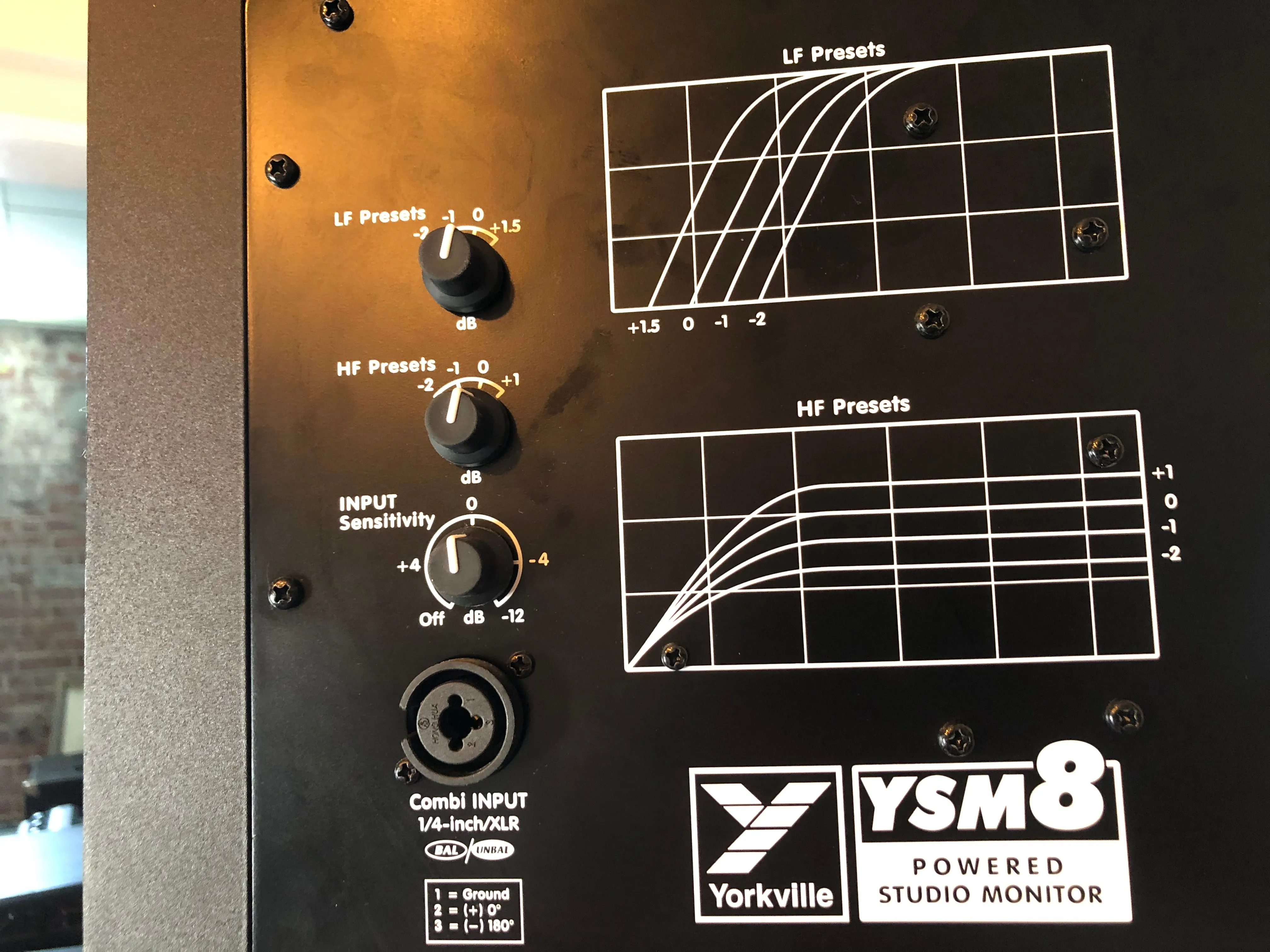 Yorkville YSM-8 Powered Monitors