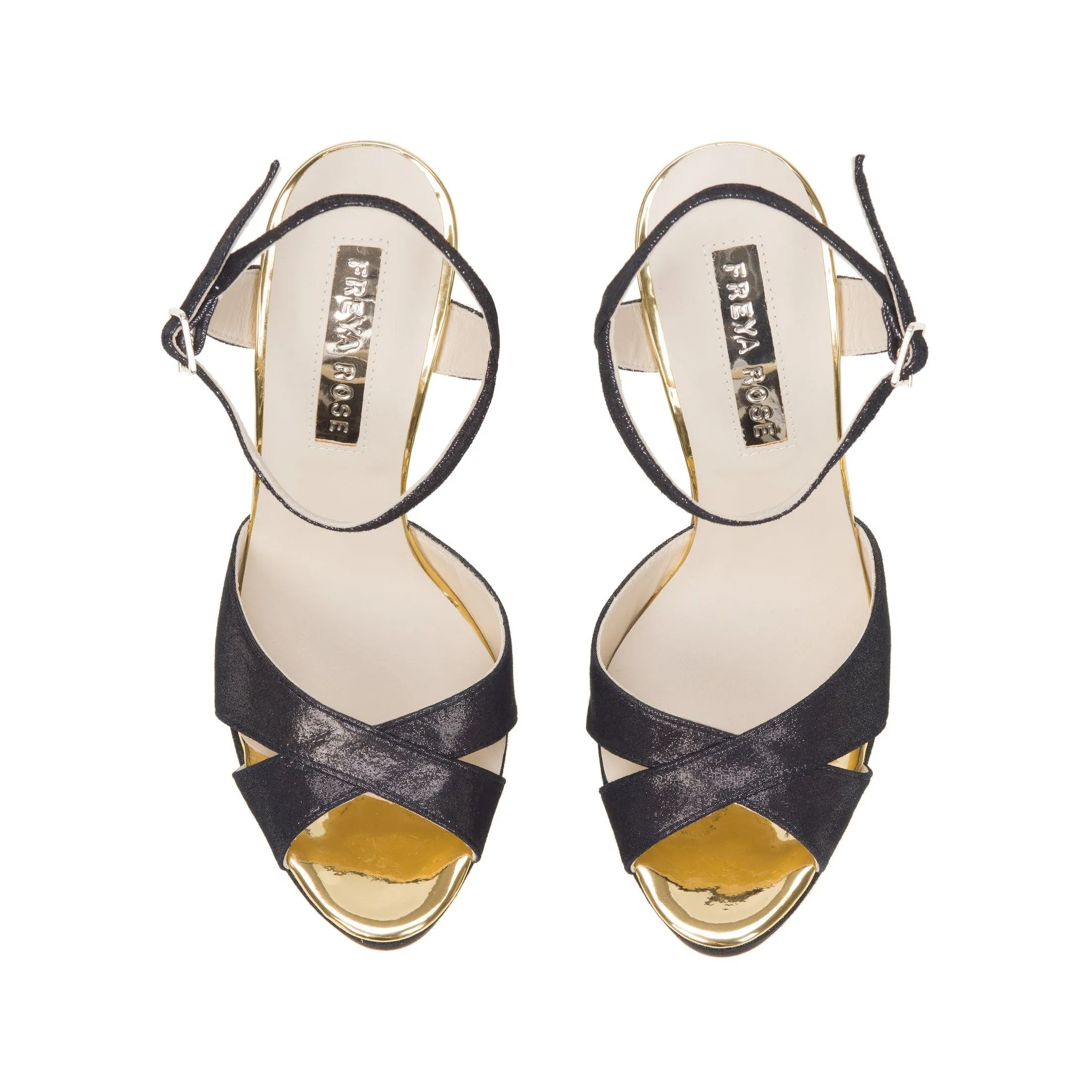 Zahra Noir - Pearl Heel