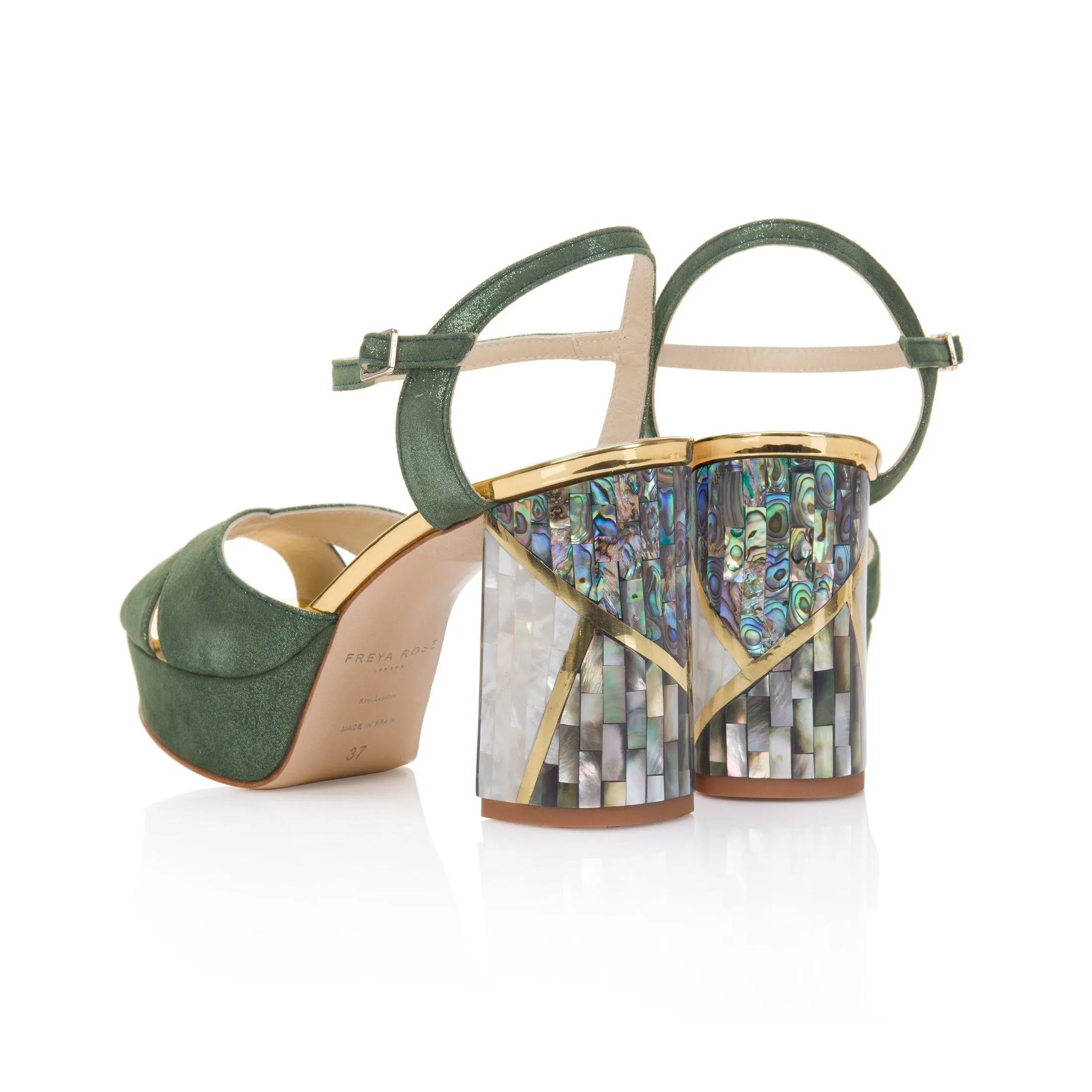 Zahra Verde - Pearl Heel