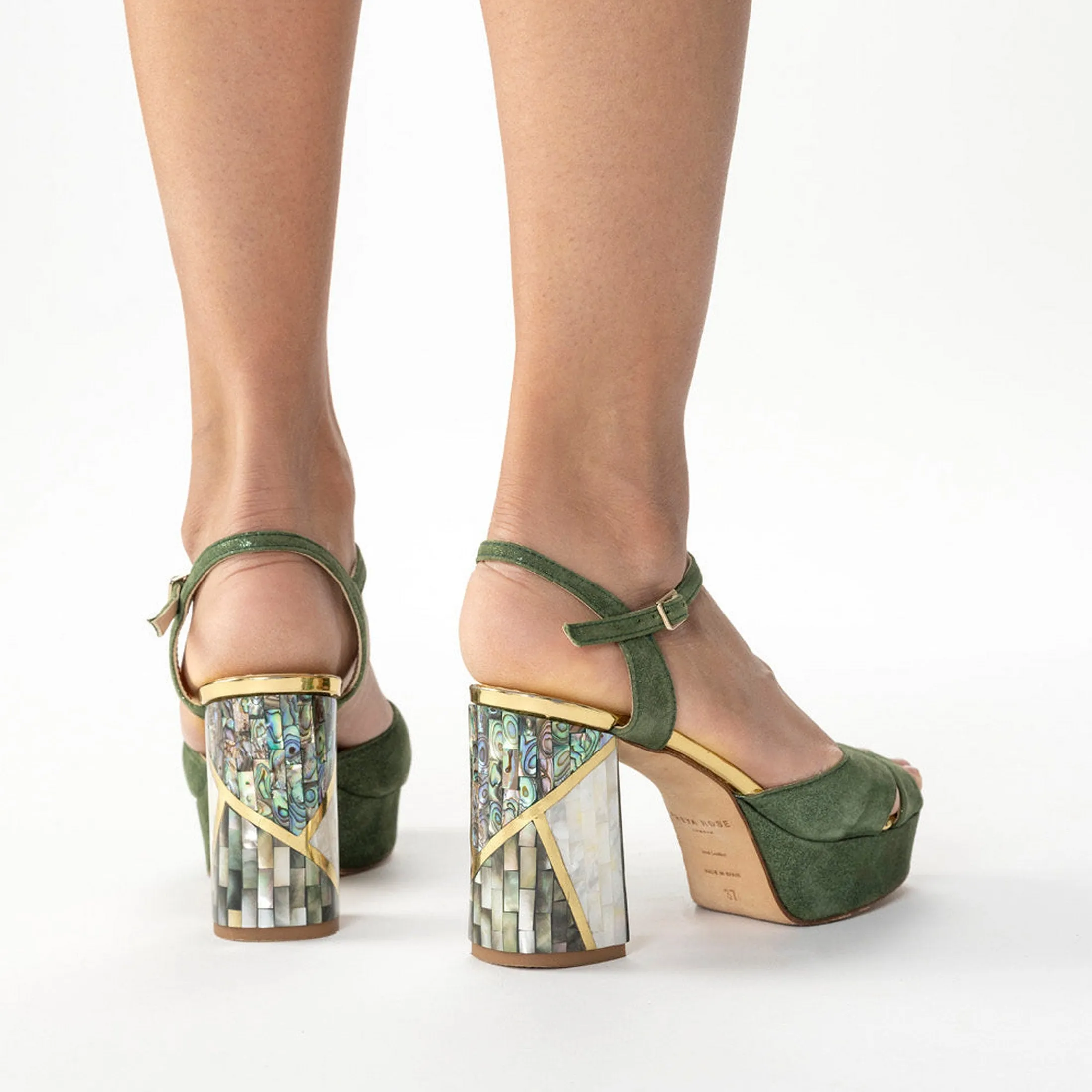 Zahra Verde - Pearl Heel