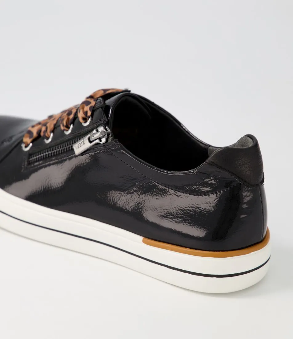ZIERA AUDRY BLACK PATENT
