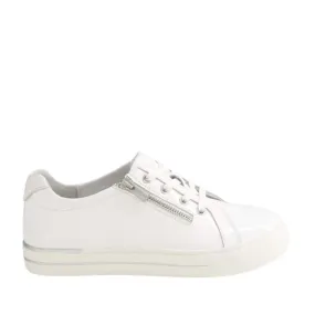 ZIERA AUDRY WHITE PATENT