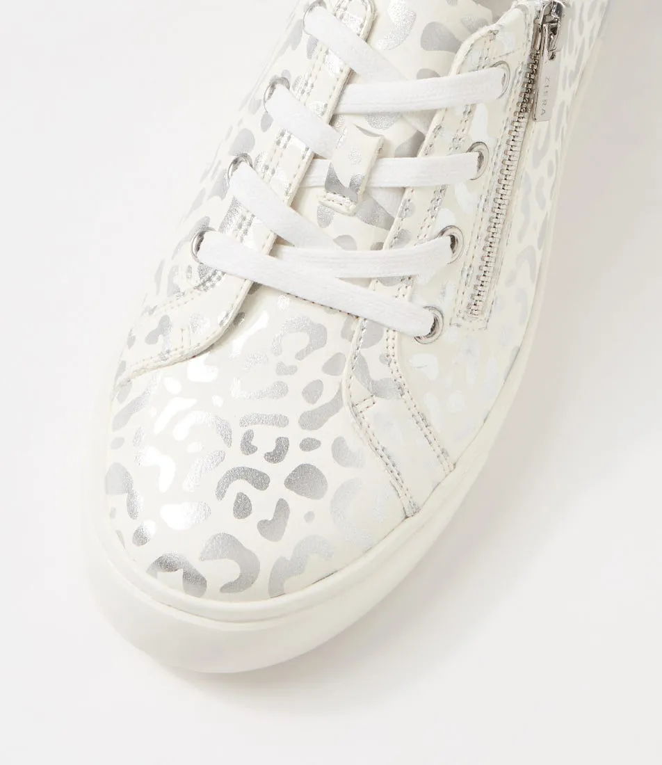ZIERA AUDRY WHITE SILVER LEO