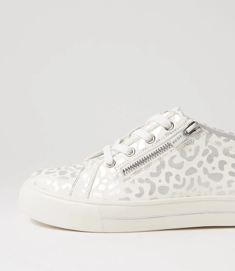ZIERA AUDRY WHITE SILVER LEO