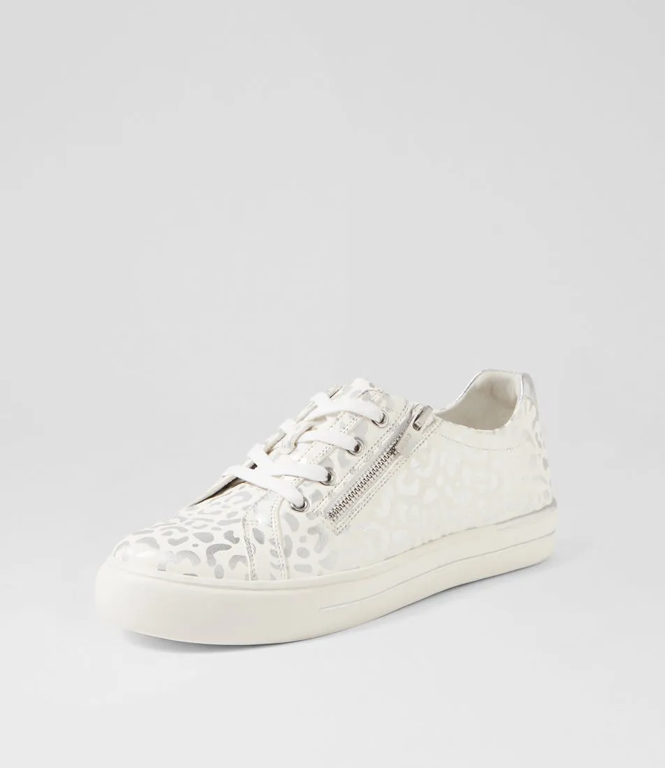 ZIERA AUDRY WHITE SILVER LEO