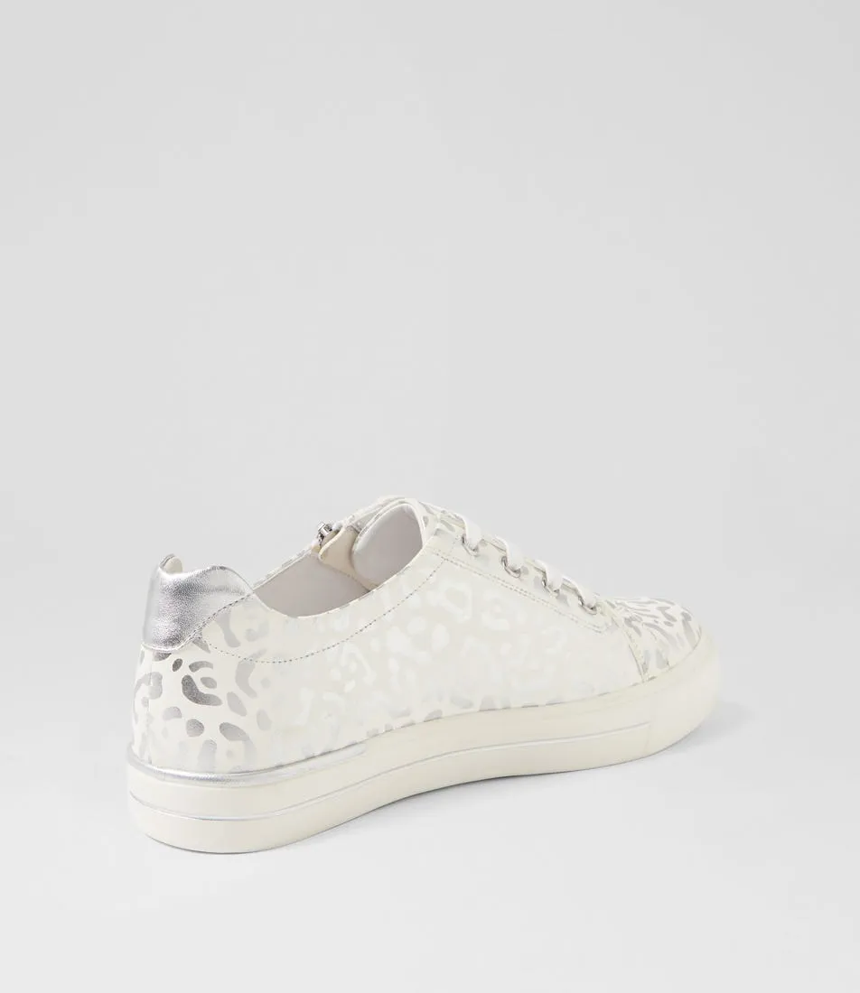 ZIERA AUDRY WHITE SILVER LEO