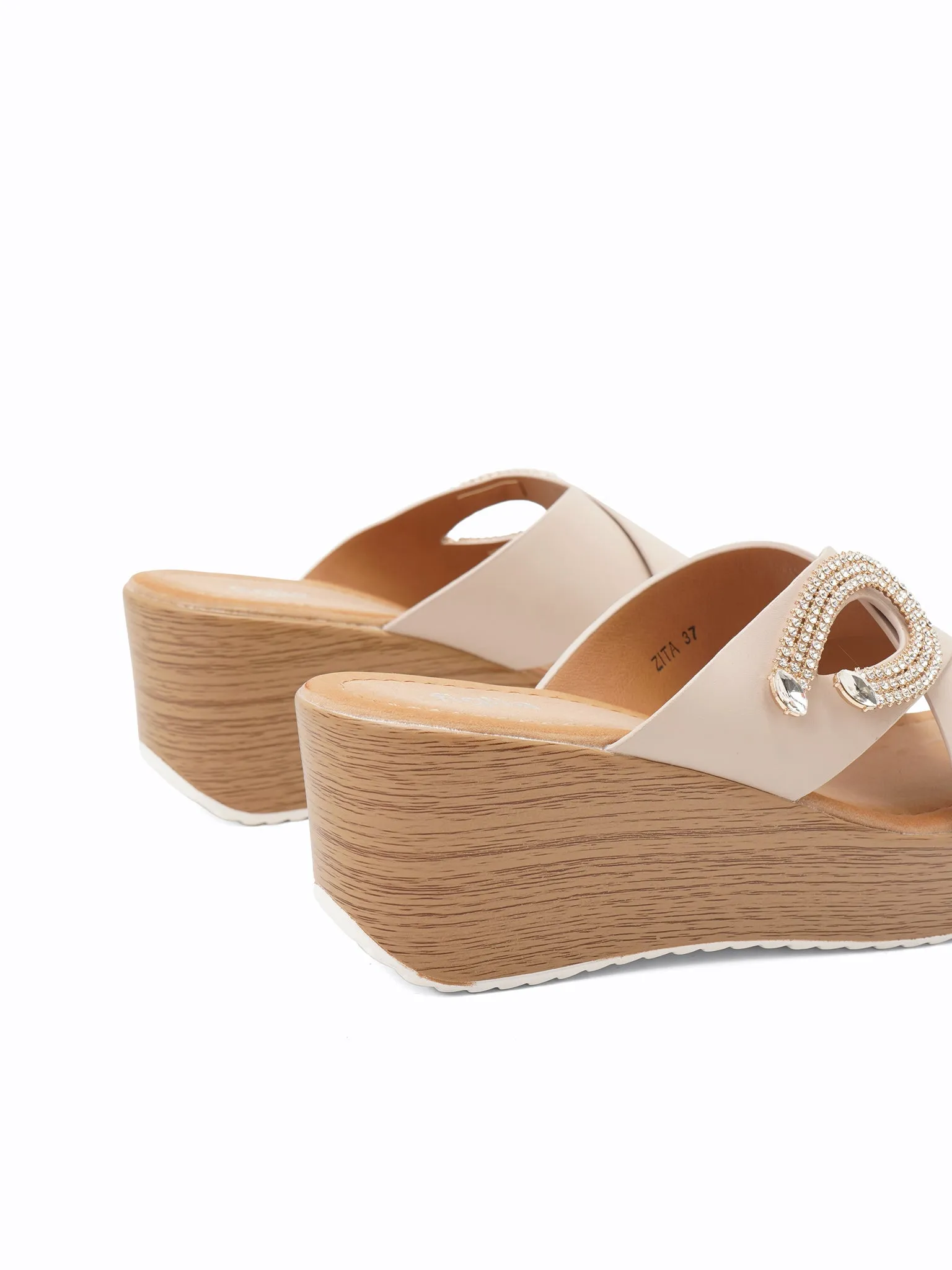 Zita Wedge Slides